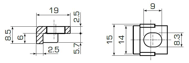 Зажим ISO стандарт