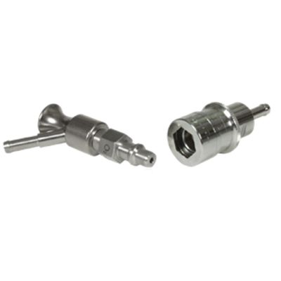 Ввинчиваемые и вставные БРС для подачи медицинских газов