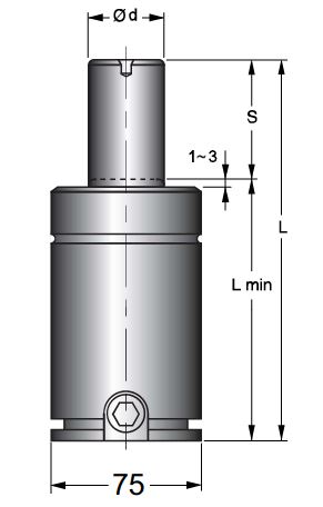 Газовые пружины диаметр 75 мм