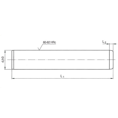 Направляющая колонка малого размера ISO 9182-2 DIN9825 R202.19