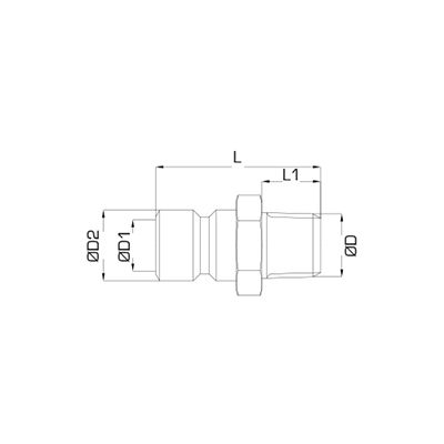 Быстроразъемный ниппель Ranco R0379