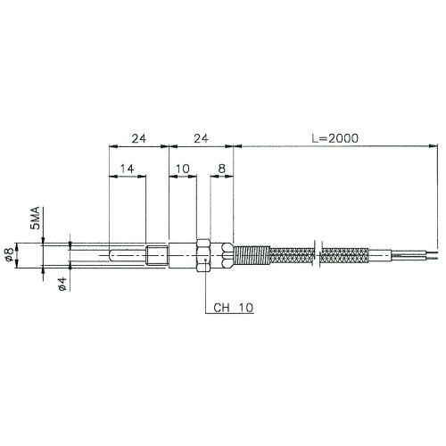 Термопара TC6DL35