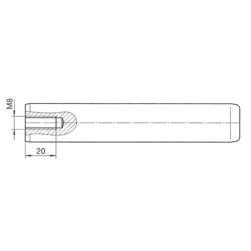 Направляющая колонка малого размера ISO9182-2 DIN9825 R202.23
